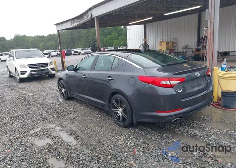 2011 Kia Optima Sx из США, поврежденный, VIN KNAGR4A63B5123700